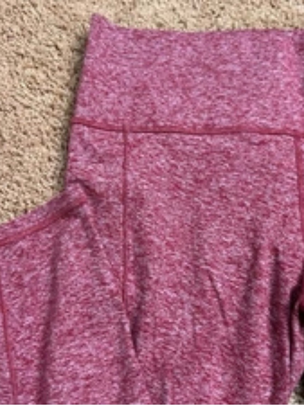 Athleta Salutation Stash II Textured Tights Large Thick Yoga Pilates lot of 2 - Picture 3 of 10